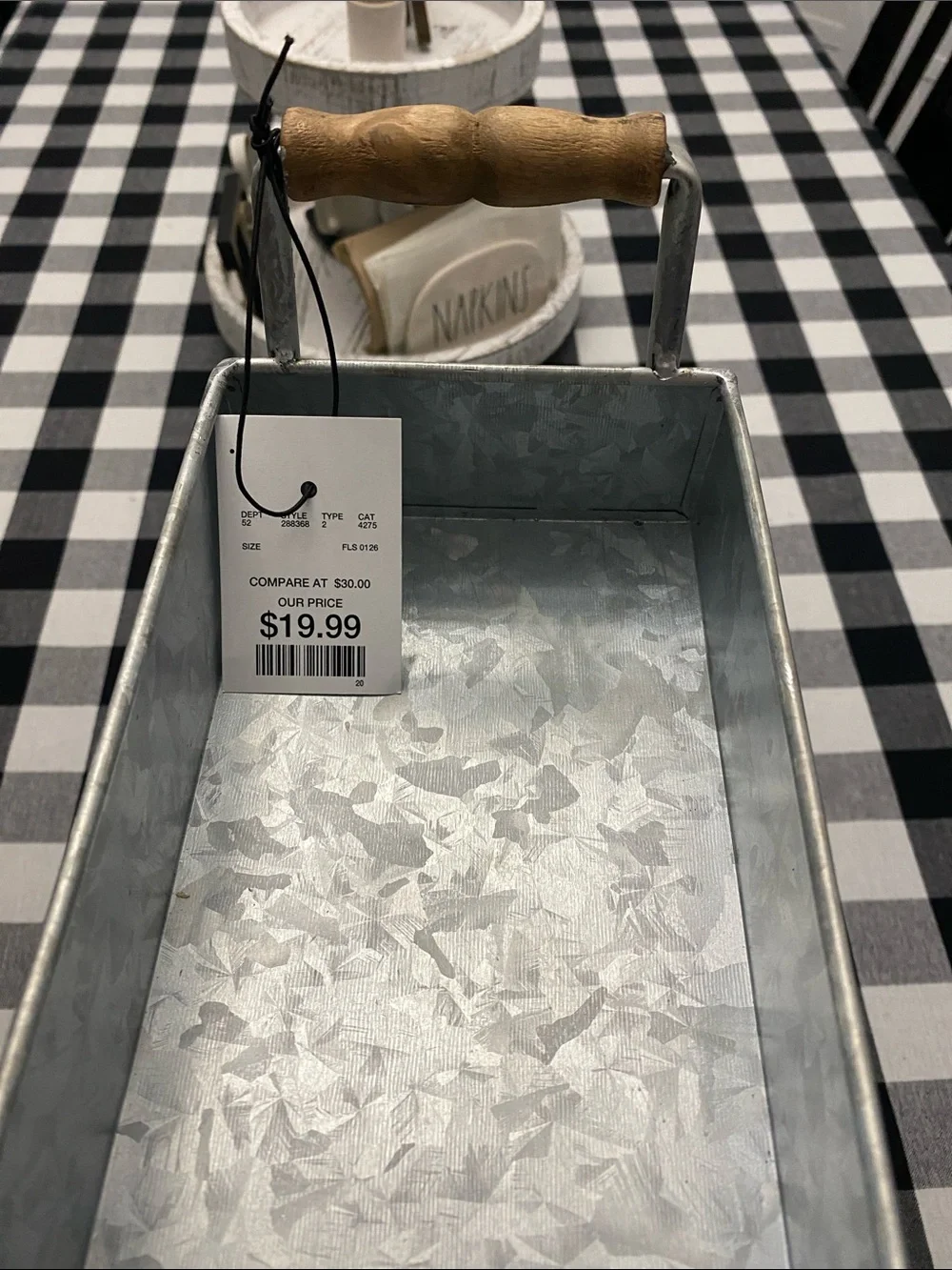 Rae Dunn Galvanized Metal 3-Tier Bath Organizer - Relax Refresh Renew